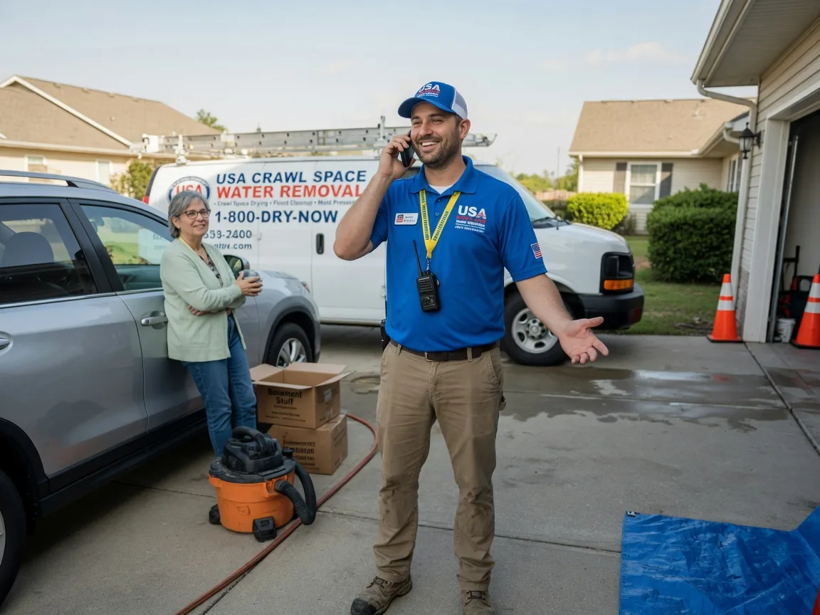 Crawl Space Water Removal Buckeye Lake, OH FAQs